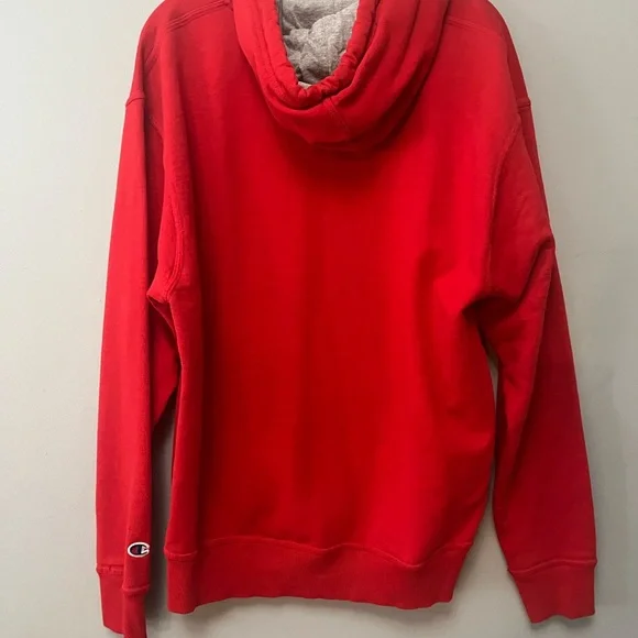 Champion Red Hoodie - Picture 3 of 5